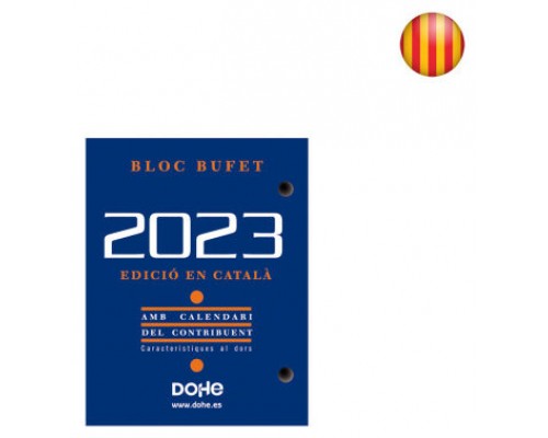 BLOQUE 2025 BUFETE CATALÁN DOHE 11604 - 25 (Espera 4 dias)